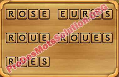 Pro Des Mots niveau 95